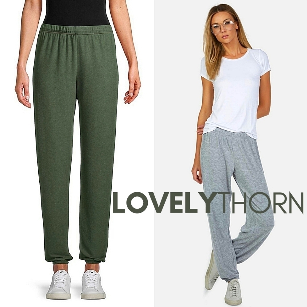 MICHAEL LAUREN // george super soft & relaxed core boyfriend sweatpant joggers